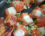 รูปขั้นตอนการทำที่ 8 ของ หมูกรอบคั่วพริกเกลือด้วยหม้อทอดไร้น้ำมัน