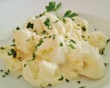 A picture of step 7 of Boiled Potatoes with Aioli.