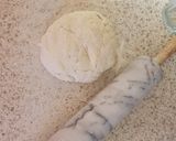 A picture of step 8 of My Homemade Italian Pizza right to the edge. 💖.