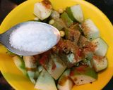 A picture of step 5 of Raw Mango Pickle.