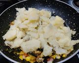 A picture of step 2 of Masala dosa.