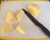 Foto del paso 1 de la receta: Papas con cebolla y longaniza