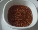 A picture of step 1 of Chamsur dana makhana smoothie (garden cress seeds fox nuts smoothie).