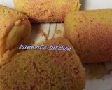 A picture of step 4 of Shaded  rava dhokla.