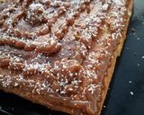 Foto del paso 4 de la receta: Brownies de coco y dulce de leche🔥🤤