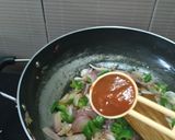 A picture of step 5 of Cabbage Paneer Manchurian.