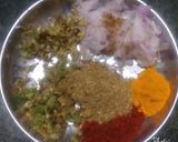 अरबी और काबुली चने की सब्जी (arbi aur kabuli chane ki sabzi recipe in Hindi) रेसिपी चरण 2 फोटो
