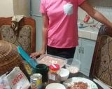 A picture of step 2 of Homemade rockyroad icecream.