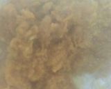 A picture of step 2 of Chikoo Halwa.