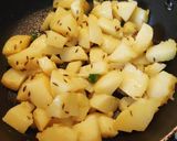 A picture of step 2 of Farali Aaloo Peanut Curry 😋.