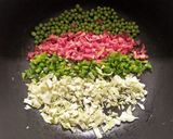 A picture of step 3 of Chinese rice.