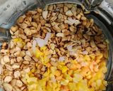 Hình bước làm 3 của món Sữa bắp + hạt điều + đậu lăng🥜🥜🥜🥃🥃🥃