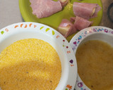 Foto del paso 3 de la receta: Bombas de papas crocantes sin tacc rellenas de jamón y queso