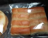 Foto langkah ke 18 dari resep 1 adonan 2 bentuk roti wool roll bread dan roti sobek.