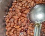 A picture of step 1 of Rajme ki sabji.