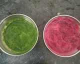 चुकंदर ओर पालक के रोल (chukandar aur palak ke roll recipe in Hindi) रेसिपी चरण 1 फोटो