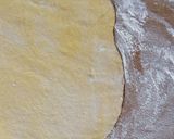 A picture of step 3 of Crispy cornflour chips.