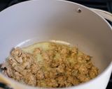 Foto del paso 2 de la receta: Sopa de Papa, Espinaca y Salchicha Italiana!! 🍃🌱