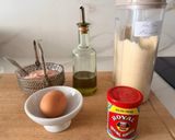 Foto del paso 1 de la receta: Pan keto sin gluten en 1 minuto al microondas