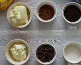 Strawberi berinti Kek Keju Double Chocolate