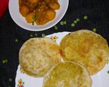 हरे मटर पूरी (Hare matar puri recipe in hindi) रेसिपी चरण 9 फोटो