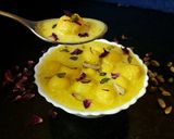 A picture of step 7 of Angoori Rasmalai.