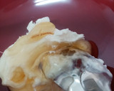 Foto del paso 1 de la receta: Queso blanco y mascarpone con un couli de caqui