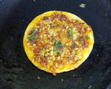 A picture of step 5 of Madurai muttai kari dosa / Madurai egg keema dosa.