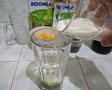 Foto langkah ke 3 dari resep Nangka chia seed matcha latte💚💛.
