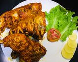 A picture of step 6 of Spicy grilled chicken tikka.