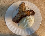 Foto del paso 4 de la receta: Milanesa estilo Keto y Puré de coliflor (bajo en carbohidratos)
