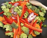 A picture of step 1 of Easy noodle stir fry.