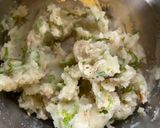 A picture of step 5 of Kuttu Ata ki Aloo Kachori.