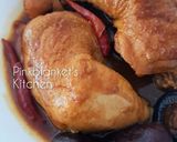 A picture of step 4 of WA Braised Chicken.