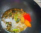 A picture of step 14 of Rajasthani Gatta Curry.