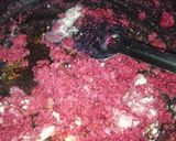A picture of step 5 of Beetroot Curd Kalakand.