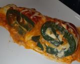 Foto del paso 9 de la receta: Rulos de calabacín con queso gorgonzola y mozzarella