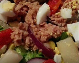 Foto del paso 3 de la receta: Ensalada mixta con espárragos y pimiento