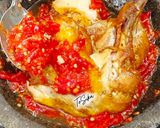 Foto langkah ke 5 dari resep 273. Ayam Penyet Sambal Merah|| Pedas dan Bikin Nagih.