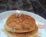 Foto langkah ke 11 dari resep 🥞 Pancake Sat Set 1 Telur.