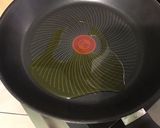 Une image de l'étape 6 de Poulet au citron et poivrons.