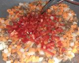 A picture of step 5 of Pauper's Fried Brown Rice.