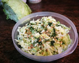 Foto del paso 5 de la receta: Ensalada de col rizado con semillas de girasol y hinojo