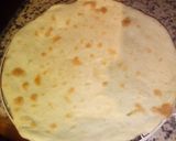 A picture of step 8 of Homemade pizza with minced beef and cheese topping.