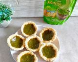 Foto langkah ke 4 dari resep Pie Creamy Matcha.