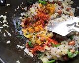A picture of step 1 of Upma.