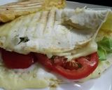 Φωτογραφία βήματος 3 της συνταγής Τορτίγια ψητή με καπνιστό ζαμπόν και λαχανικά