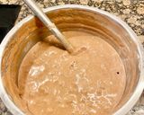 Foto del paso 6 de la receta: Pastel de chocolate con tarta de queso (Chocolate cake with cheesecake)