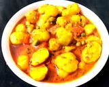 নতুন ছোট আলুর দম(Notun choto aloor dum recipe in bengali) রেসিপির ধাপ 4 ছবি