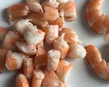 Foto del paso 5 de la receta: Alcachofas salteadas con langostinos